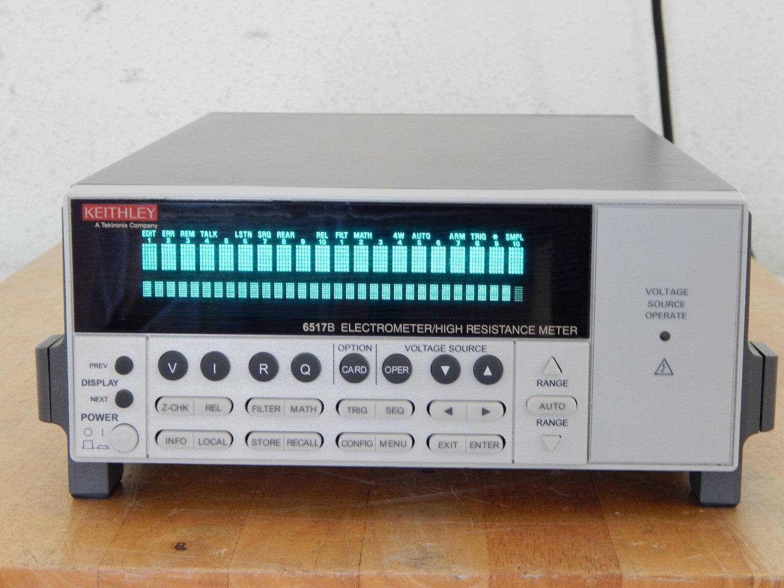 Keithley 6517B Electrometer High Resistance Meter, Limited NIST calibration 5/29 Keithley 6517B Electrometer High Resistance Meter, Limited NIST calibration 5/29